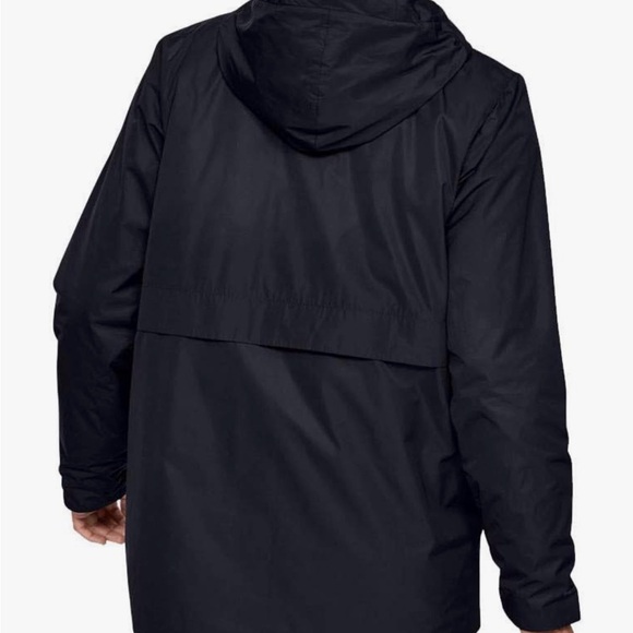 Under Armour Black Hooded Cold Gear 3 in 1 Jacket - Picture 2 of 8